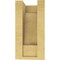 Ekena Millwork 4"W x 4"D x 8"H Wide Newport Rough Cedar Woodgrain TimberThane Corbel, Primed Tan CORUR04X04X08NEWRCPR - alternate 2